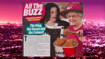 Extra HOT T with Alaska Thunderfuck: Michael Jackson, The Queen Of England And KFC Photo