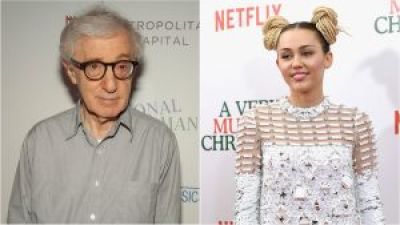 Miley Cyrus Praises Woody Allen on theFeed! Photo