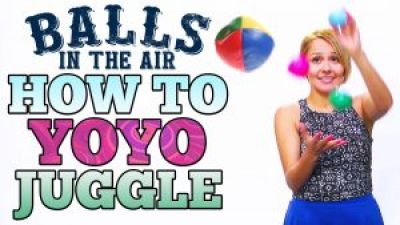 How To Yo Yo Juggle on Balls In The Air Photo