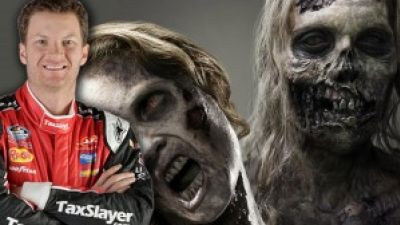Dale Earnhardt Jr. and Zombies Photo