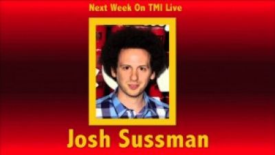 Glee star Josh Sussman this week on TMI Live! Photo
