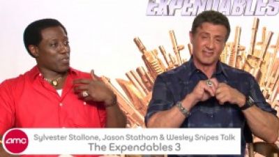Sylvester Stallone, Jason Statham & Wesley Snipes Talk THE EXPENDABLES 3 With AMC Photo