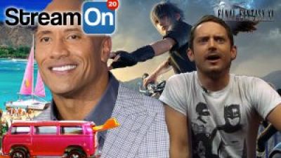 The Rock is the Sexiest Man Alive, Elijah Wood is a Clueless Gamer AND MORE on Stream On! Photo
