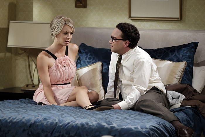 "The Matrimonial Momentum" -- After driving to Vegas to get married, Penny (Kaley Cuoco-Sweeting, left) struggles with Leonard's (Johnny Galecki, right) confession that he kissed another girl, on the ninth season premiere of THE BIG BANG THEORY, Monday, Sept. 21 (8:00-8:31 PM, ET/PT), on the CBS Television Network. Photo: Sonja Flemming/CBS ÃÂ©2015 CBS Broadcasting, Inc. All Rights Reserved