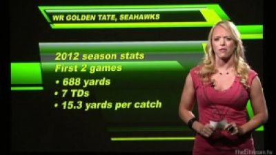 Seahawks Golden Tate — Fantasy Sleepers- REAL MEN- Big Balls 105 Photo